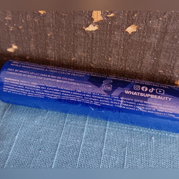 What's Up Egyptian Queen Matte Lipstick - Seba Shade NIP - Picture 2 of 3